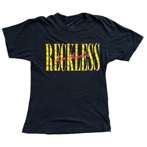 Young & Reckless Los Angeles Black Yellow Graphic Tee Size Small